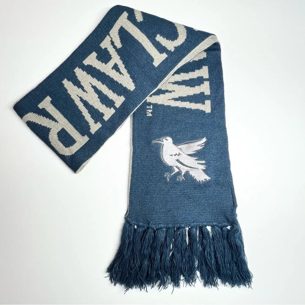 The Wizarding World Of Harry Potter Universal Studios Ravenclaw Fringe Scarf